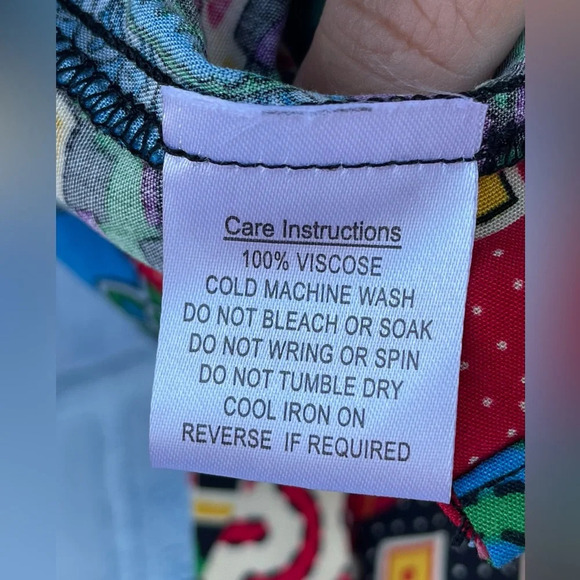 Dangerfield Patchwork Viscose Dress size AU 12/8 - Picture 9 of 13